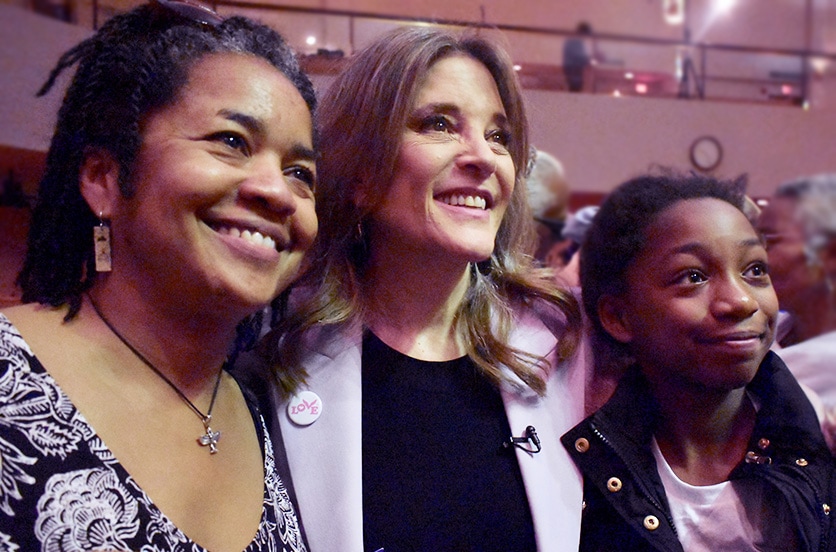 Marianne at Campaign event