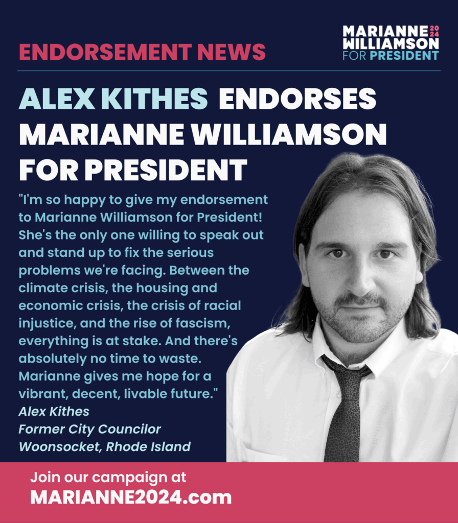 Endorsements & Testimonials for Marianne Williamson for President ...